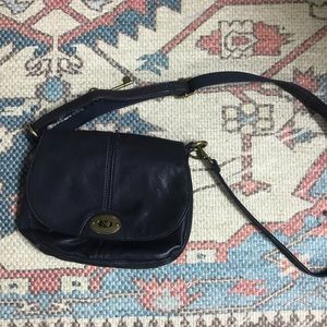 Fossil handbag. Front flap crossbody.